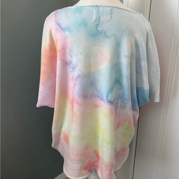 Sol Angeles Pastel Tie-Dye Short Sleeve Tee - Picture 2 of 3
